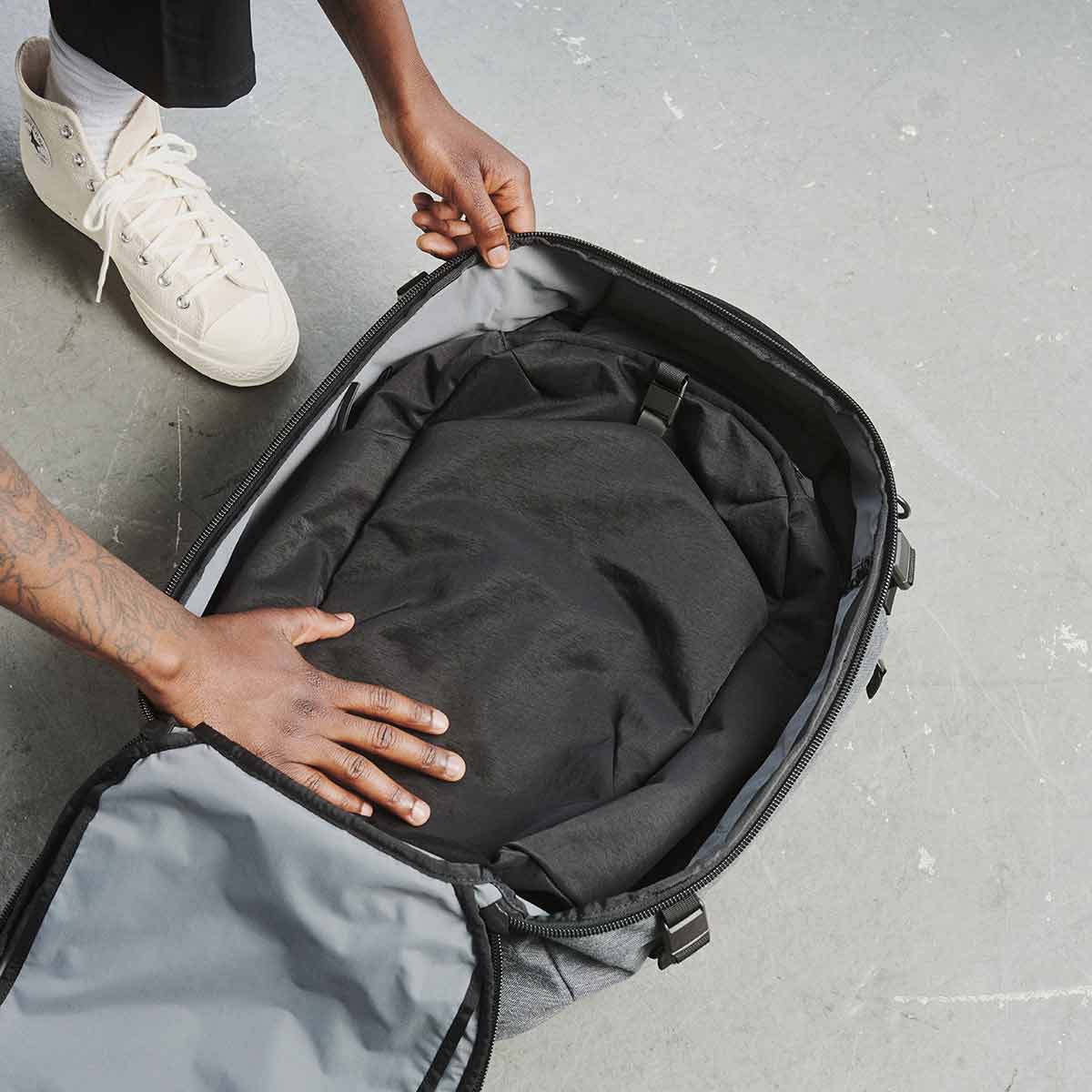  TIMBUK2 Impulse Travel Backpack Duffel Bag, Jet Black